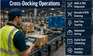 Cross-docking lojistik operasyonlarında kullanılan depo teknoloji sistemleri