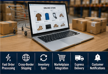 Avrupa genelinde online sipariş sevkiyatlarını yöneten e-ticaret fulfillment operasyonları