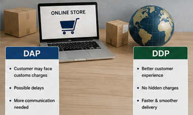 DDP ve DAP kapsamında uluslararası e-ticaret paket teslimatı ve gümrük lojistiği