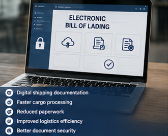 Modern lojistik ve taşımacılıkta dijital elektronik Konşimento sistemi