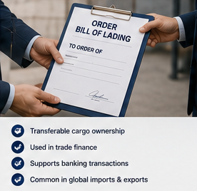 Yük taşımacılığında uluslararası ticaret finansmanı ve Order Bill of Lading belgesi