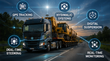 Modern ağır nakliye araçlarında kullanılan dijital sistemler ve GPS teknolojisi