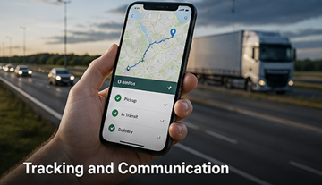 GPS takip taşımacılık kamyon gerçek zamanlı lojistik platformu iletişim sürücü müşteri