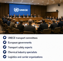 ADR tehlikeli madde mevzuatını yöneten UNECE ve uluslararası taşımacılık otoriteleri