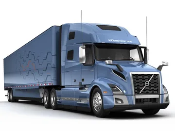 Taşıyıcı Yarı römork Volvo VNL içinde Berlin Almanya